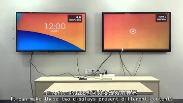 Firefly RK3288 VGA&HDMI Dual Display Function