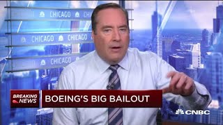 Boeing shares have plunged roughly 70% in past month despite talk of a bailout