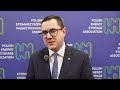 Minister Energii Miłosz Motyka z wizytą na stoisku PSME I Solar Energy Expo I Styczeń 2026
