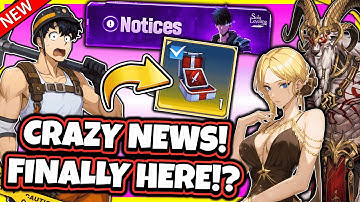 THIS IS CRAZY! NEW WEAPON ADVANCEMENT MATERIAL & UPDATE NEWS! HARD MODE?! [Solo Leveling: Arise]