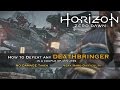 Horizon Zero Dawn - How to Easily Defeat the Final Deathbringer Boss  [ Very Hard ]