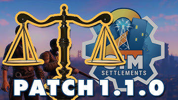 Sim Settlements 2 Patch 1.1.0: The Rebalancing