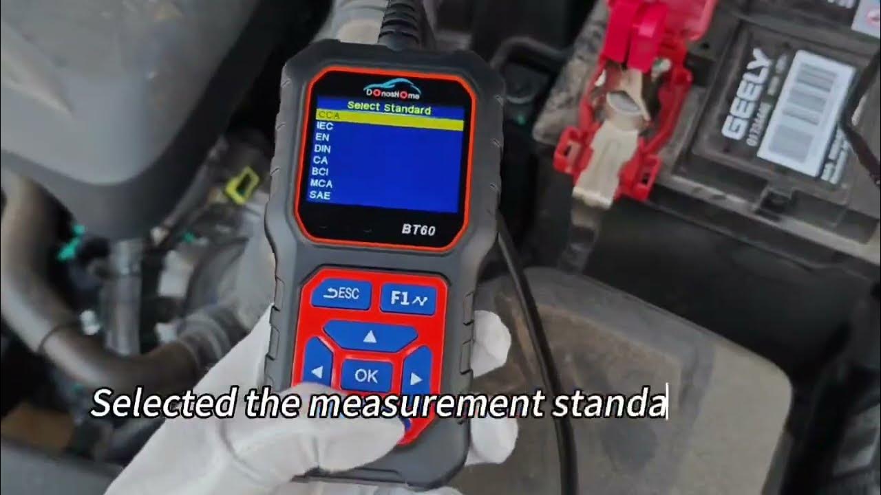 DonosHome BT60 Battery Tester Review 1003000CA Hiperformance