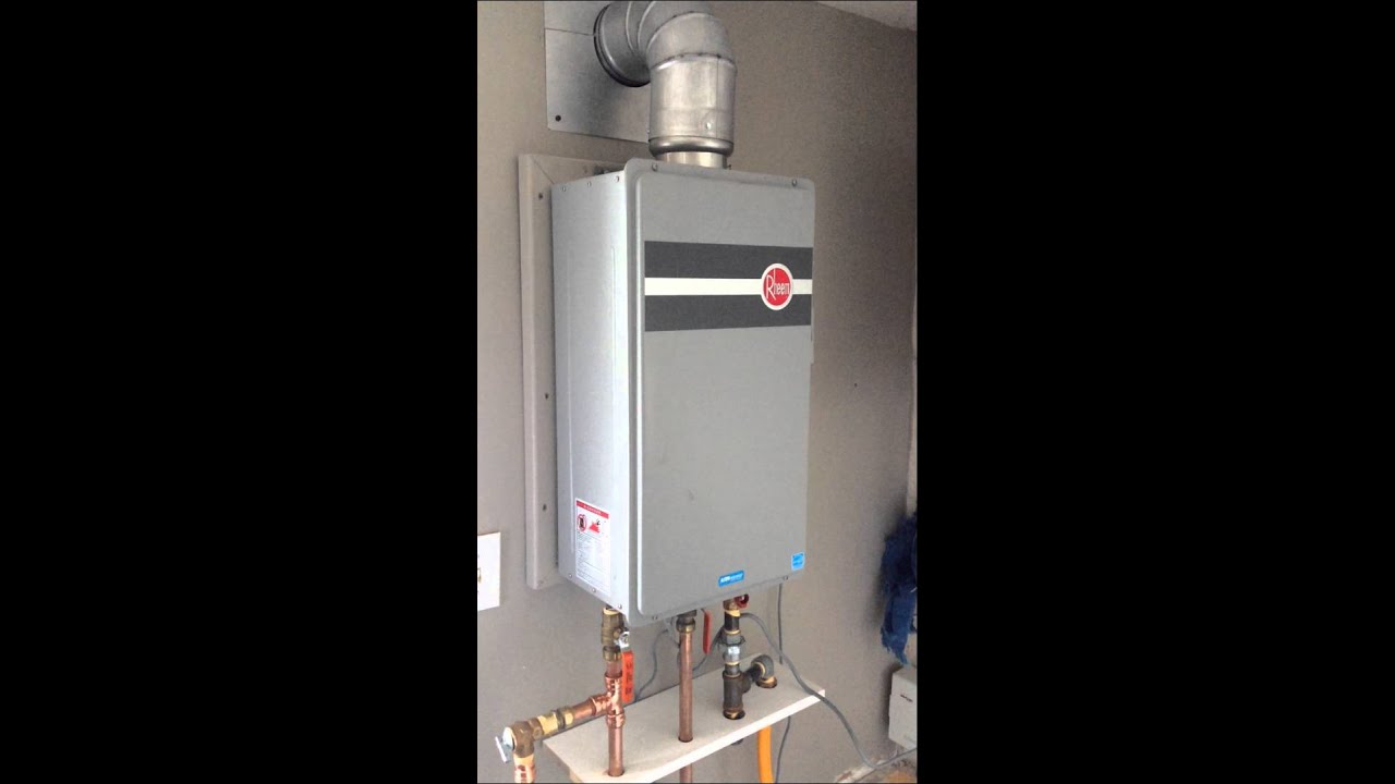 Rheem Water Heater Makes Noise When Hot Water Is Turned On