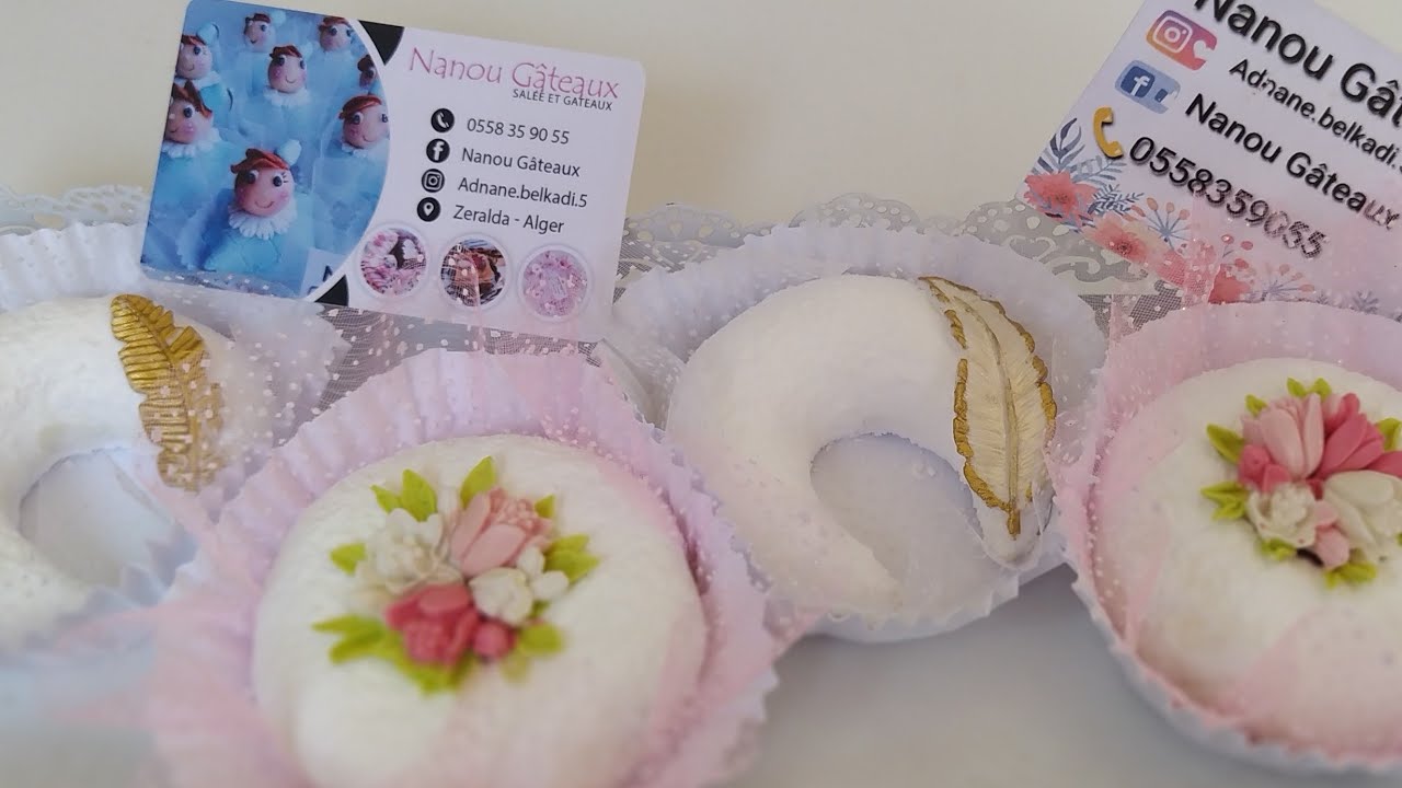 حلويات العيد 2020/ كعيكعات وتشاراك مسكرين  بديكور عصرية وحصريا على قناتي