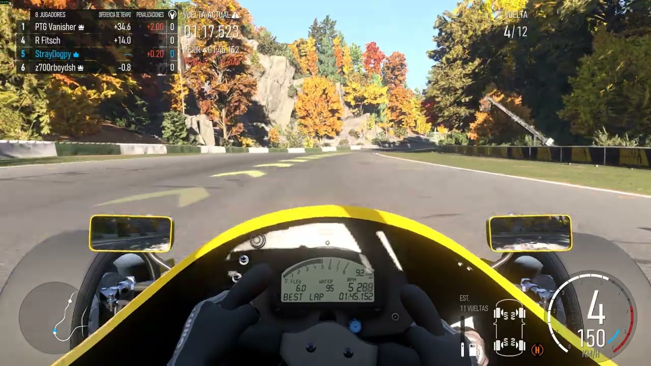 one of my first races on forza motorsport online