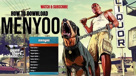 HOW TO INSTALL MENYOO TRAINER IN GTA 5 (LATEST VERSION 2025) | GTA 5 MODS OFFLINE | CHAMPIONUVI