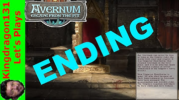 AVERNUM ESCAPE FROM THE PIT ENDING FINALE FINAL BOSS BIG REVEAL REACTION! SLAY THE EMPORER! ENDING 3