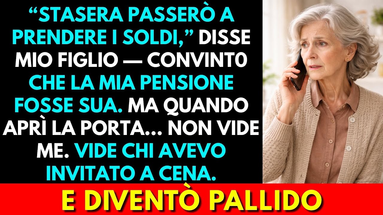 Mio Figlio Non Chiamava Da Mesi, Finché Ha Saputo Che La Mia Pensione Era Arrivata