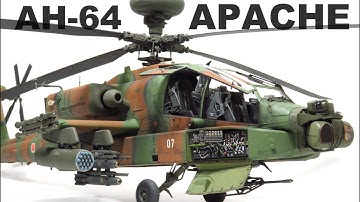 TAKOM - AH-64 APACHE - 1/35 SCALE HELICOPTER / FULL BUILD #modelkit #scalemodel #hobby