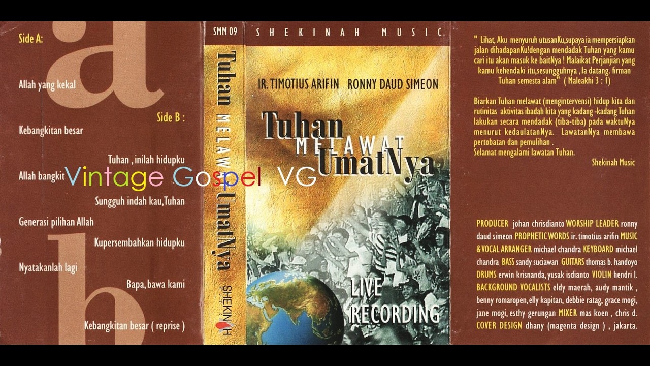 Full Album: TUHAN MELAWAT UMATNYA - Ronny Daud Simeon \u0026 Ir. Timotius Arifin (1997)