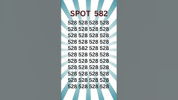can you find 582  in 5 seconds? #wordpuzzlegame #game #mathematics #mindbendingquiz #puzzle6 5