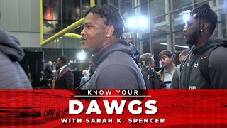 WATCH: Georgia’s Jalen Carter is main attraction at Peach Bowl Media Day