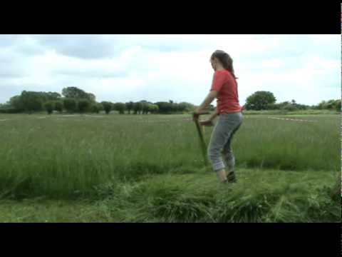 West Country Scythe Festival 2010: part 2 mowing styles