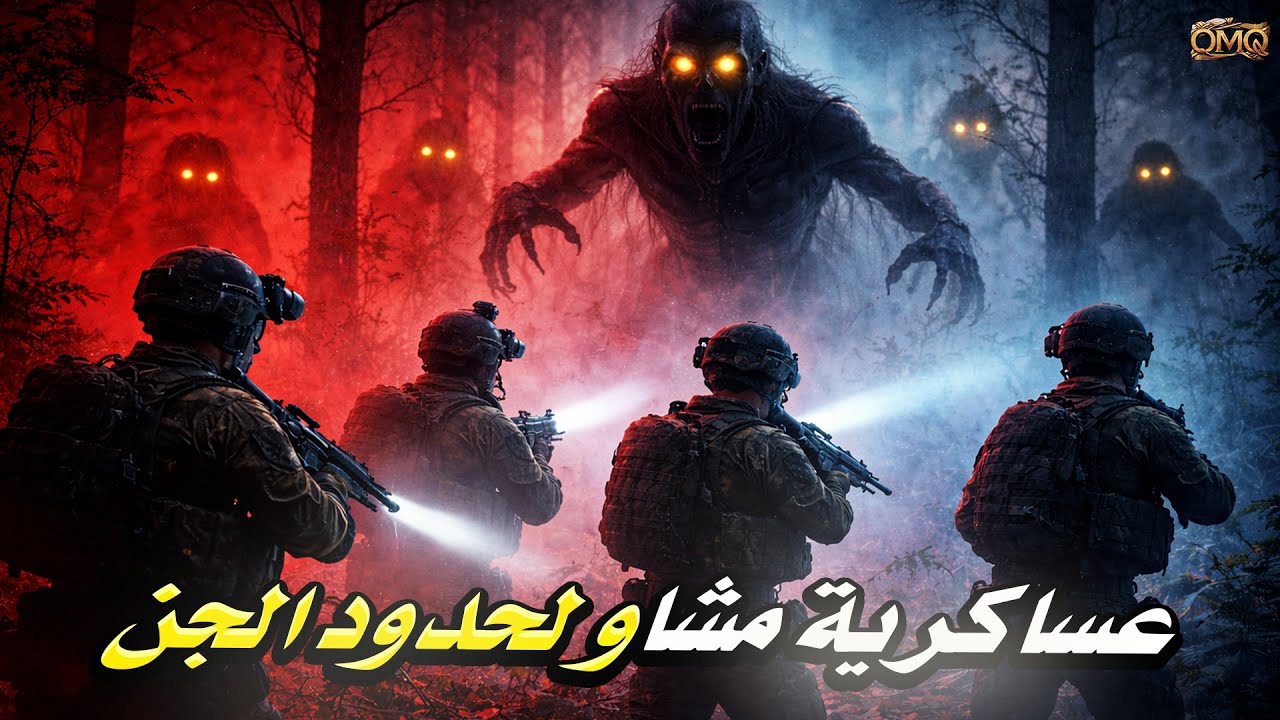 قصة حقيقية مرعبة: 4 عساكرية مشاو لحدود الجن… و لي وقع ليهم ما تعاودش 😱