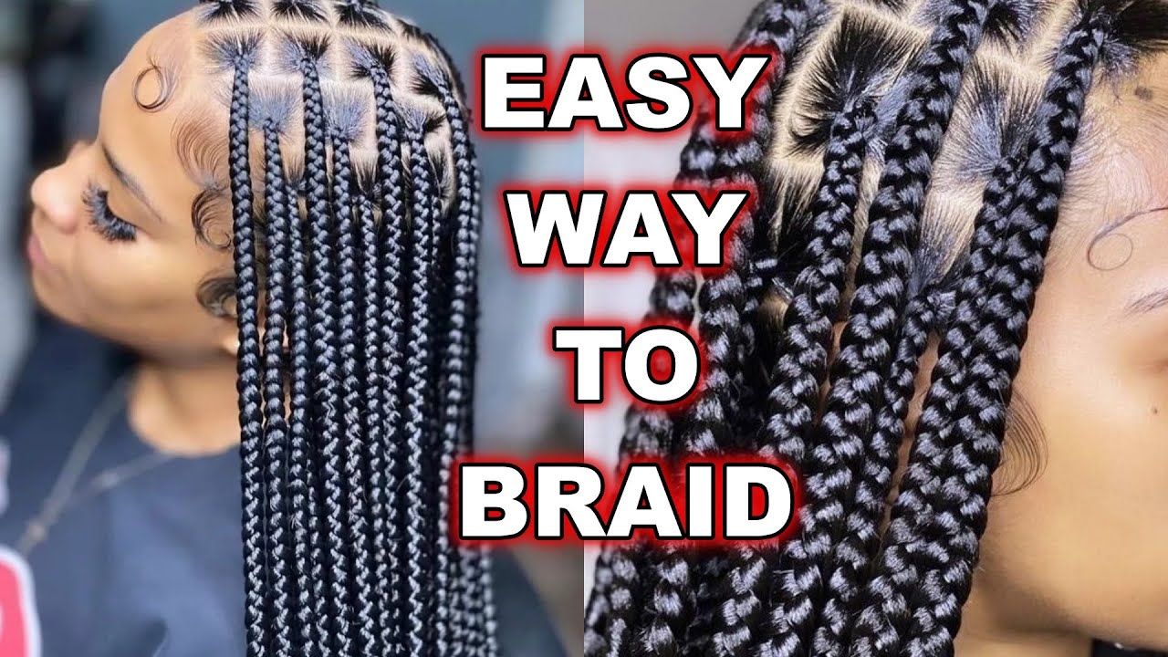 Easiest Way To Braid Hair YouTube