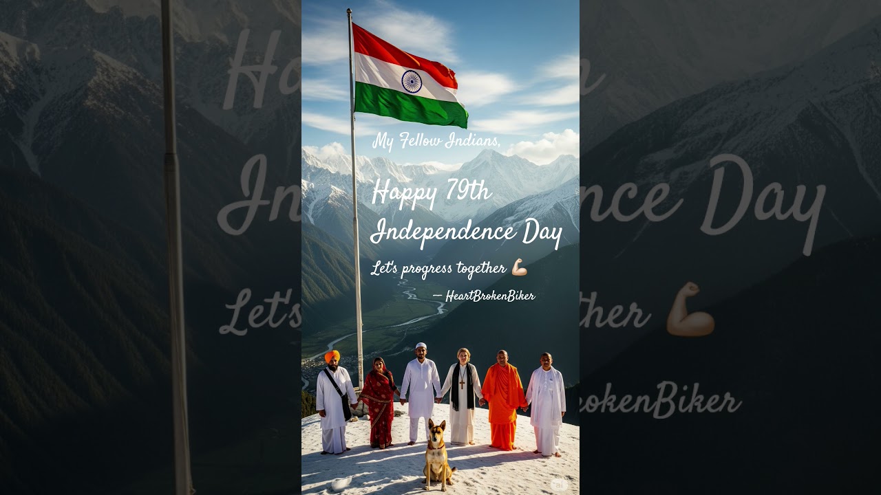 INDIA ♥️ TOGETHER 💪🏻 #independenceday #India