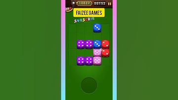 DICE MERGE ] Puzzle Dice Game for Dice Lovers #faizeegames
