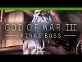 God of war iii  final boss  zeus