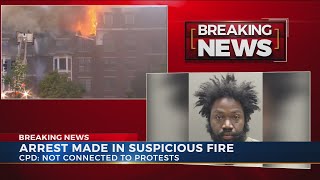 Man accused of setting 3-alarm fire in Columbus apartment building