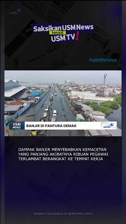 Floods in Pantura Demak #usmnews #usmtv #floods #demak