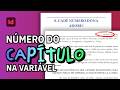 Mas que dr0g@ Adobe InDesign - Como numerar capítulos em variáveis de texto