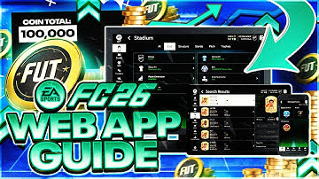 EAFC 26 WEB APP GUIDE - HOW TO START