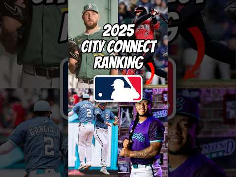 Ranking the 2025 MLB City Connect Uniforms! ⚾👕