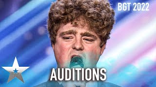 Tom Ball: NO ONE Expected That Voice From This School Teacher!!😱 | Britain's Got Talent 2022
