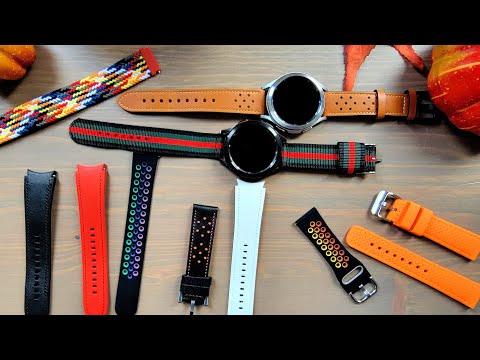Best Straps/Bands for the Samsung Galaxy Watch4/Watch4 Classic!