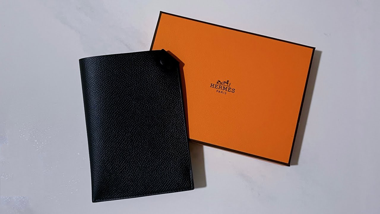 Hermes Tarmac Passport Holder Unboxing! - YouTube