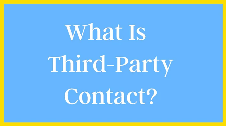 What Is Third Party Contact in Massachusetts?