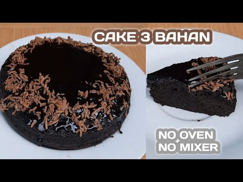 BOLU 3 BAHAN || DIRUMAHAJA MODAL 10 RIBU UDAH DAPAT CEMILAN ENAK - YouTube