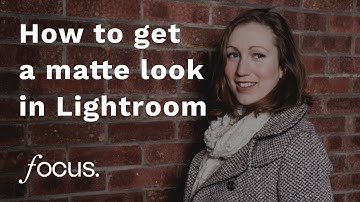 How to get a matte look using the Tone Curve in Lightroom in less than 1 minute