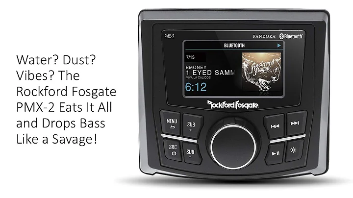 Water? Dust? Vibes? The Rockford Fosgate PMX-2 Eats It All and Drops Bass Like a Savage!