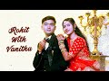 Rohit weds vanitha  wedding reception  shri ram studio