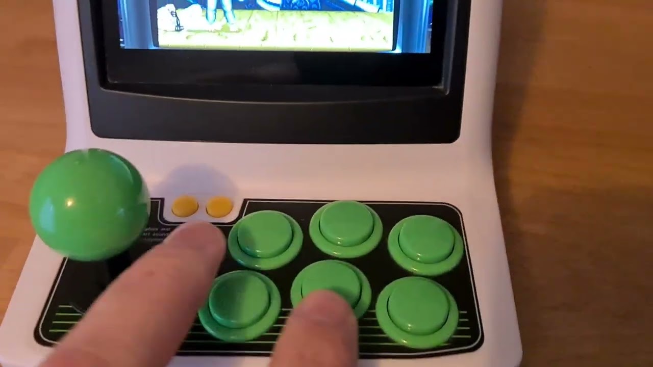 Batocera running Street Fighter 2 on the Astro City Mini