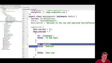 MEAN STACK with Angular4 part 14 - Adding a model using interface