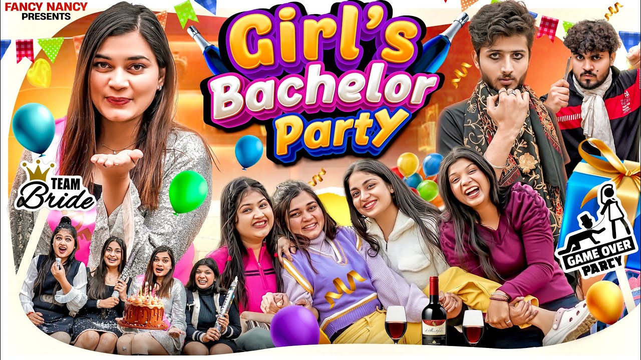 GIRLS BACHELOR PARTY || Fancy Nancy