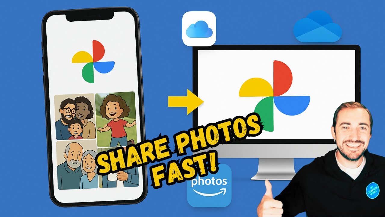 How to send Photos with Google and Amazon Photos!