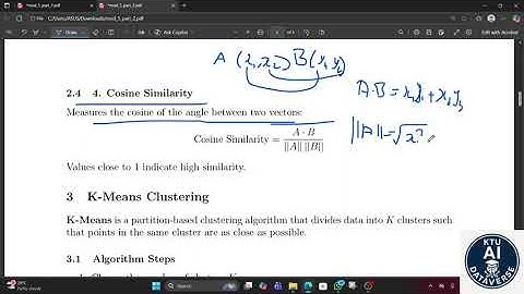 Unsupervised Learning Approaches | K-Means, DBSCAN, Hierarchical | Module 5 Part 2 (KTU AMT305)
