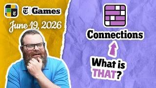 I have no idea | NYT Connections June 19, 2026 screenshot 2