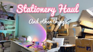 CUTE STATIONERY 🦄& OTHER THINGS HAUL 😮🍯 Amazon/ Flipkart finds 🫐📮Budget-friendly