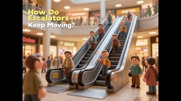 How Do Escalators Keep Moving Without Stopping | How Do Escalators Work | How Escalators Move
