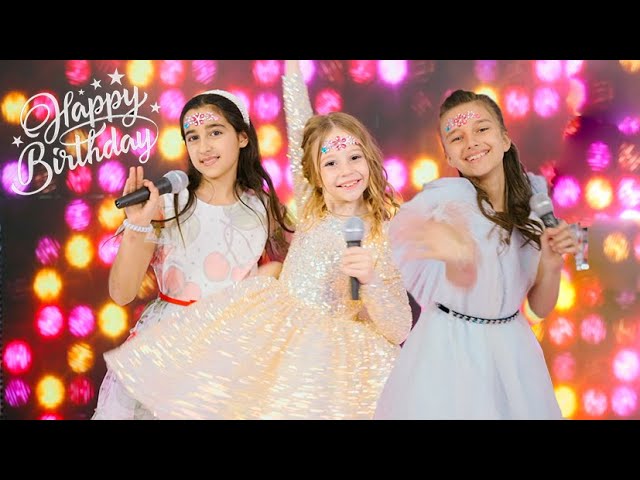 Nastya - Happy birthday song (Official video) class=