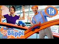 VROOM! Blippi and Meekah Race Toy Cars 🚗 Museums for Kids | Blippi on After School Club