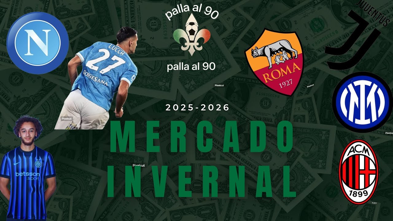 Analizando el MERCADO invernal de la SERIE A!!! 🇮🇹🔥🤑