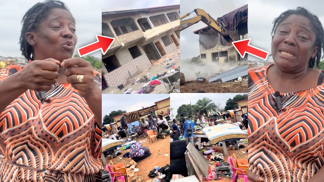 Prophetess DEMOLISHES Orphanage Home In Kumasi Over Land Dispute - FULL STORY