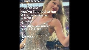 do you know these Taylor swift songs? | #shorts