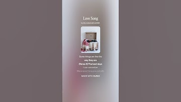 Thumbnail of Love Song